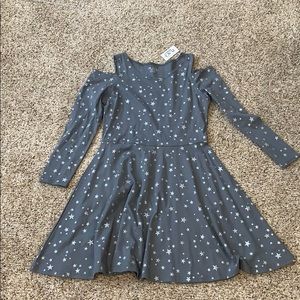Children’s Place Cold Shoulder Skater dress NEW